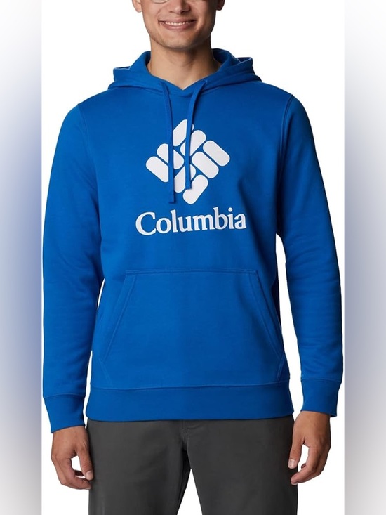 Columbia Other - Columbia Men's Royal Blue Pullover Hoodie with White Logo